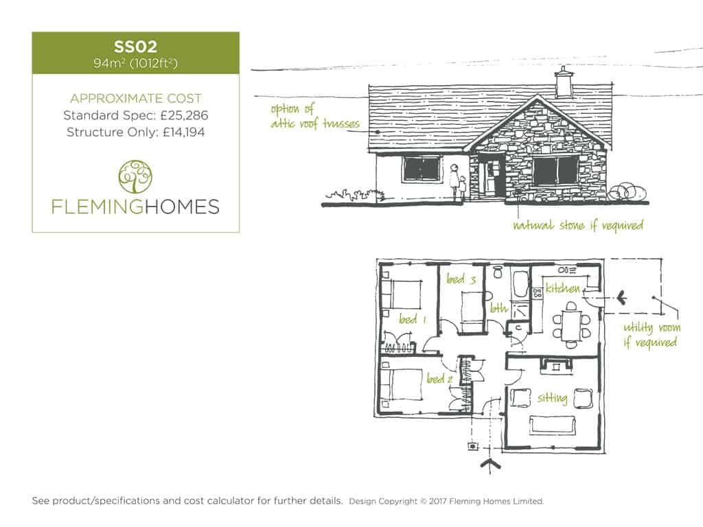 Single Storey design styles from Fleming Homes Timber 