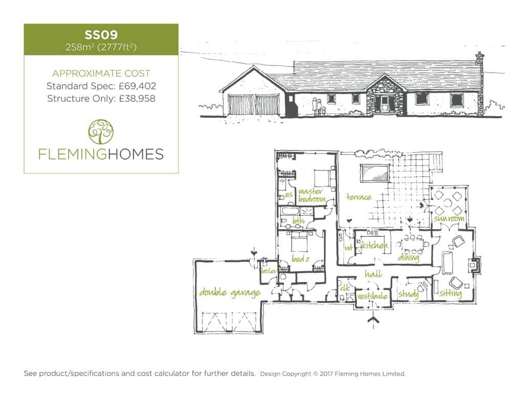 Single Storey design  styles from Fleming Homes  Timber 