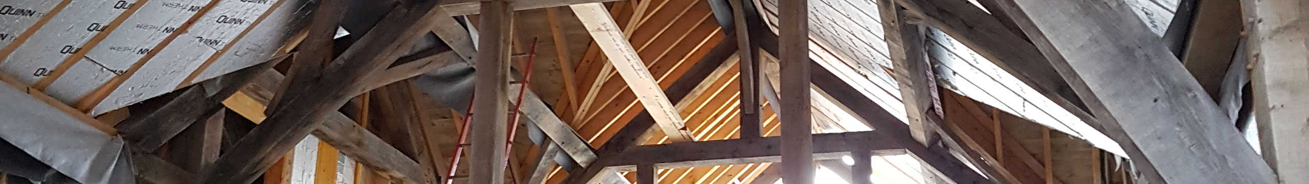 timber frame erection