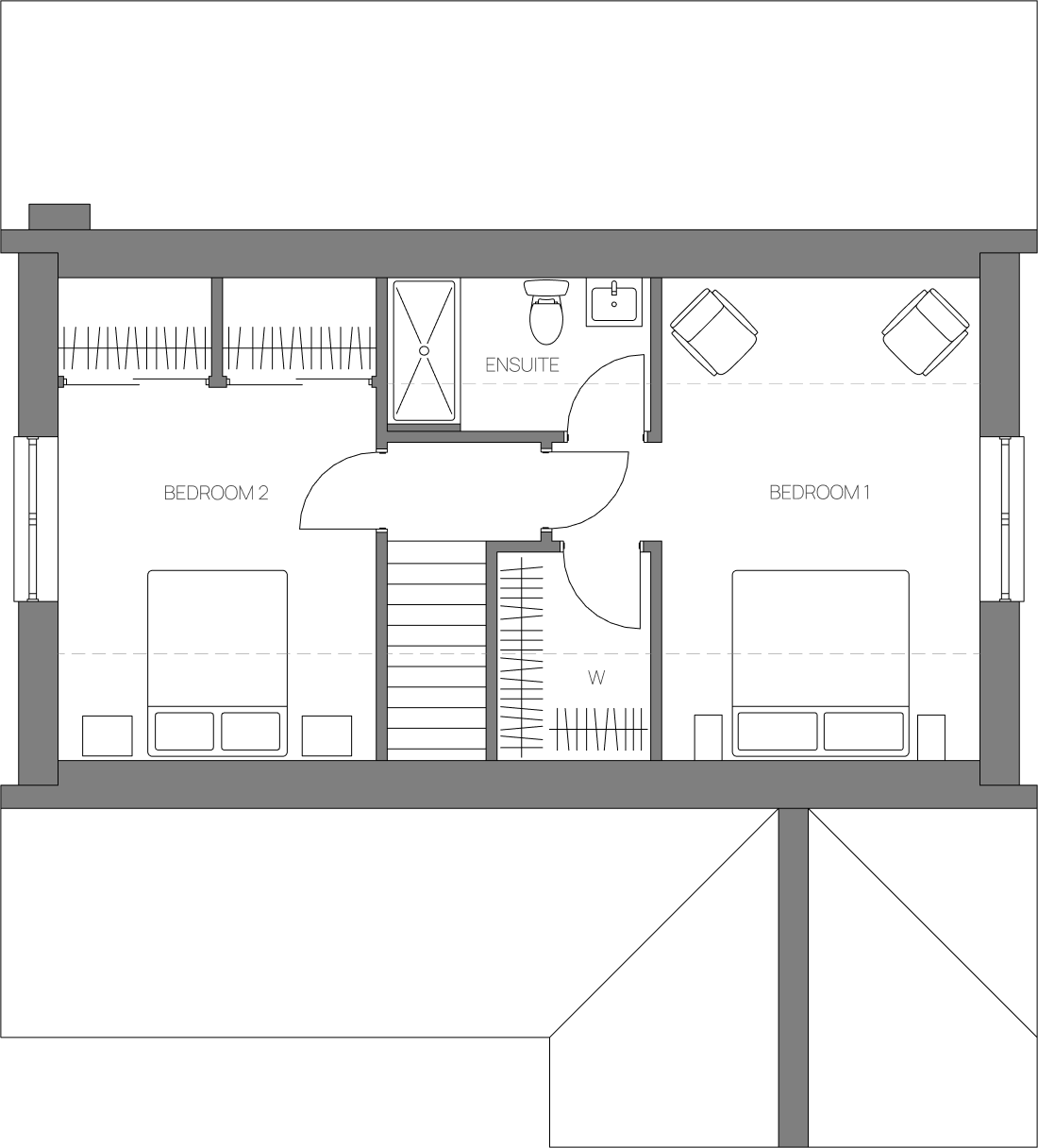 100.1.A – first floor plan