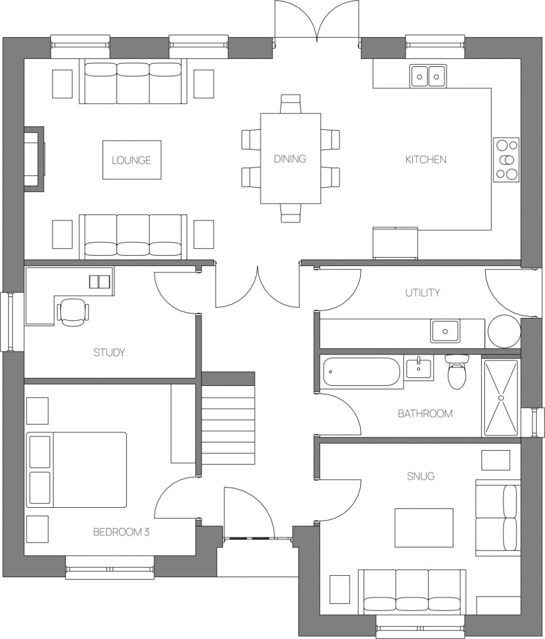 100.1.A – phase 2 ground floor plan