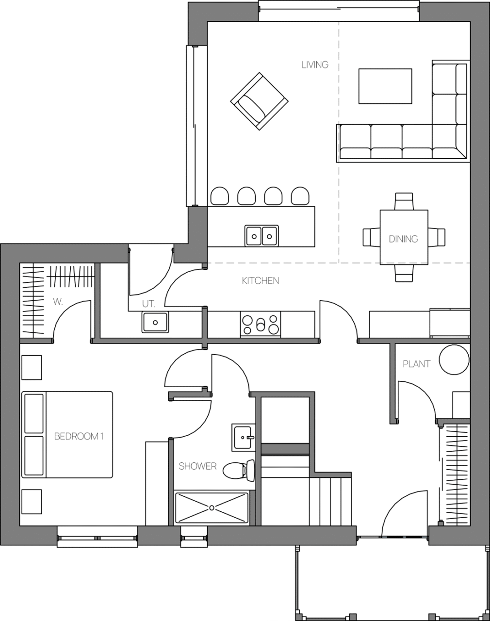 125.1.5.B – ground floor plan