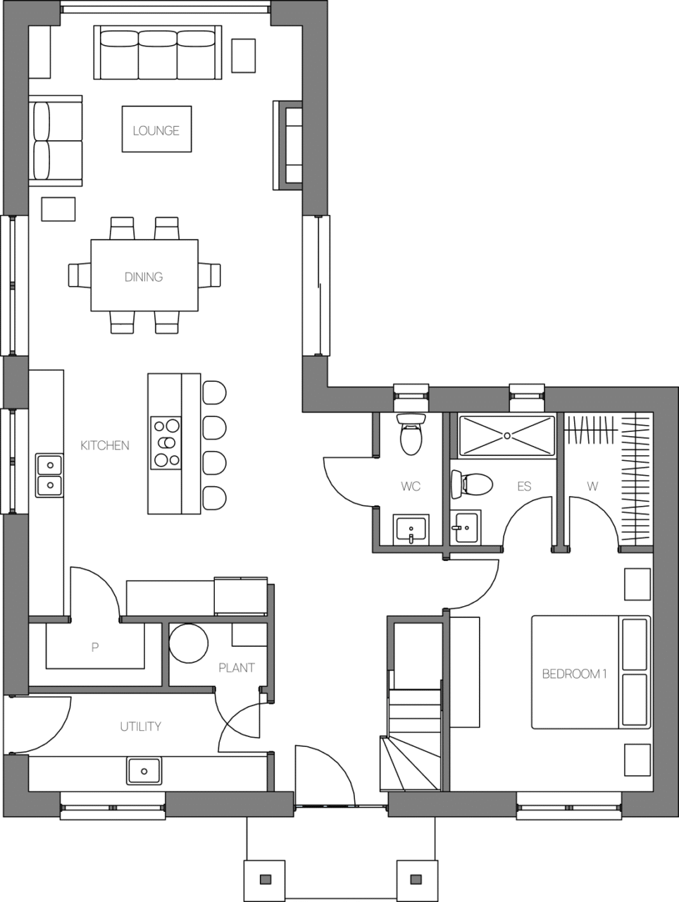 150.1.5.A – ground floor plan