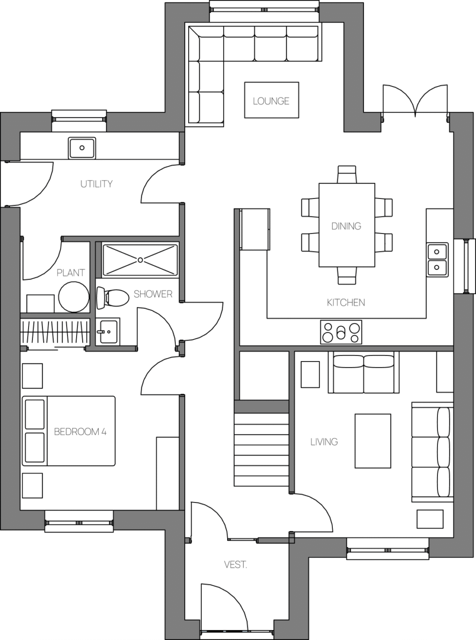 175.1.5.B – ground floor plan