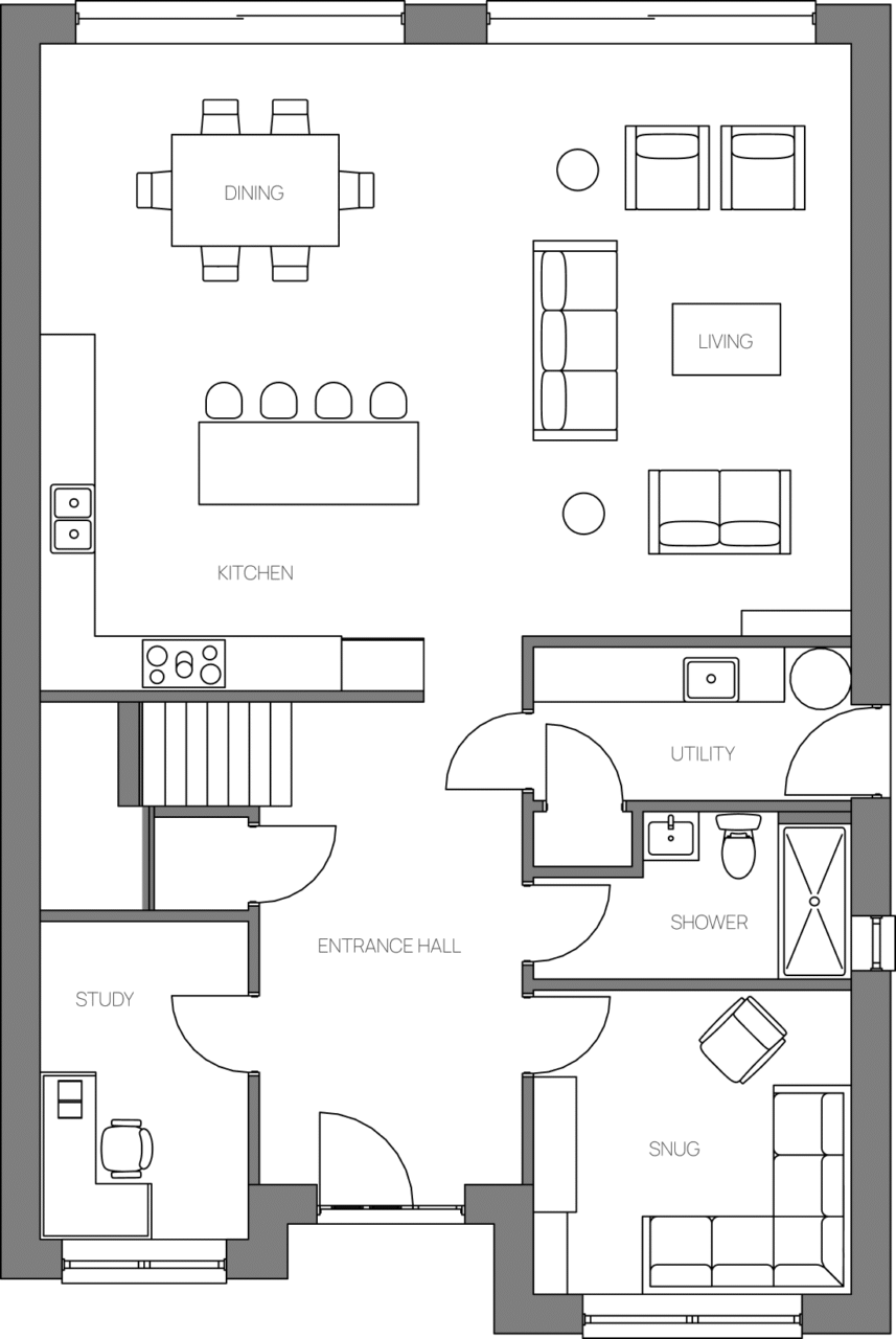 200.1.5.B – ground floor plan