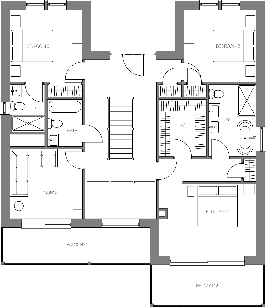200.2.B – first floor plan